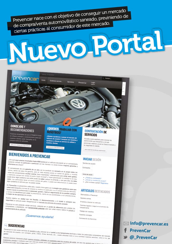 [Joan Alonso Design] Maquetación | Manual Prevencar