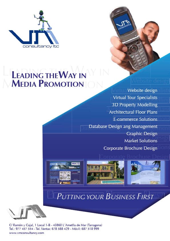 [Joan Alonso Design] Cartelería | VM Consultancy Ltd