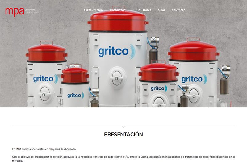 [Joan Alonso Design] MPA - Máquinas de Chorro