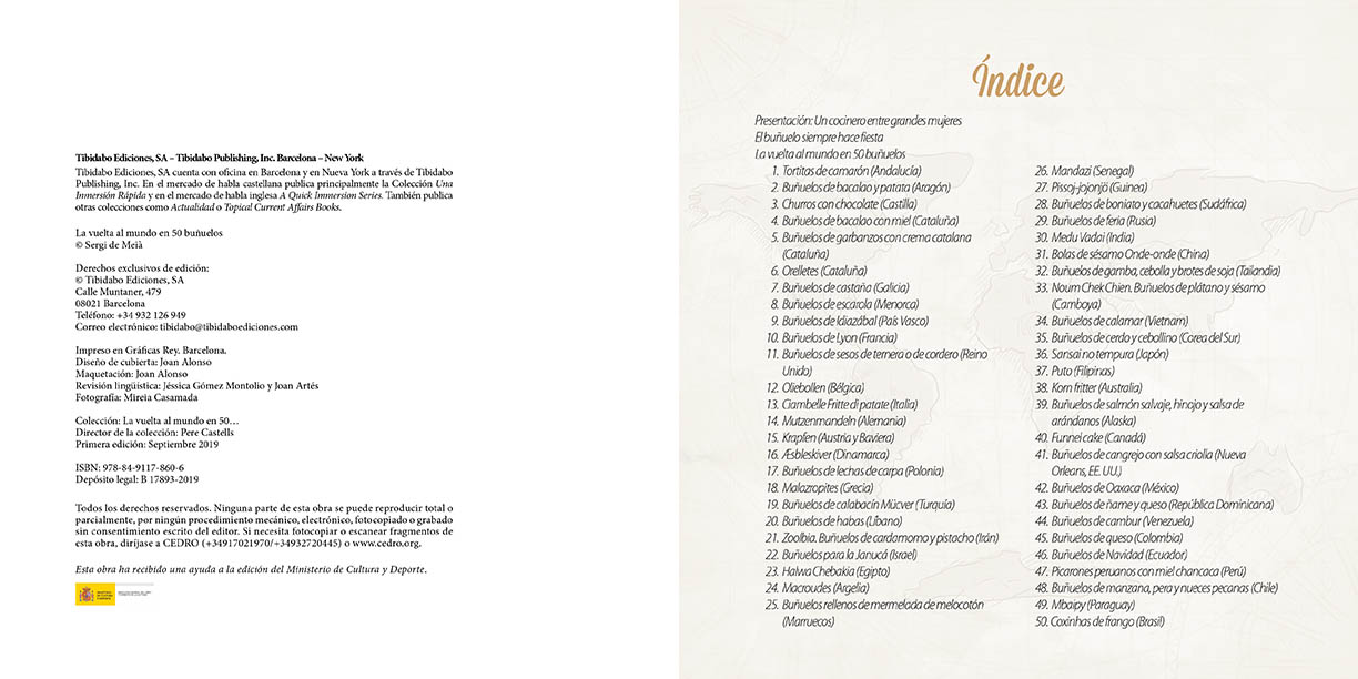 La vuelta al mundo en 50 buñuelos