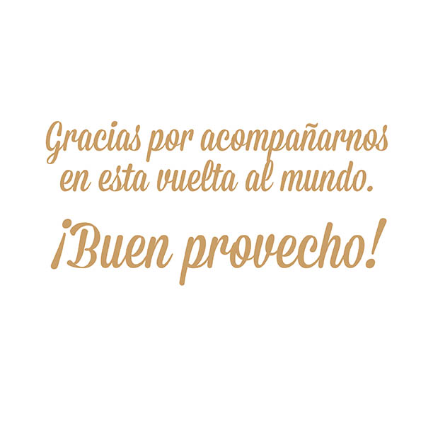 La vuelta al mundo en 50 buñuelos