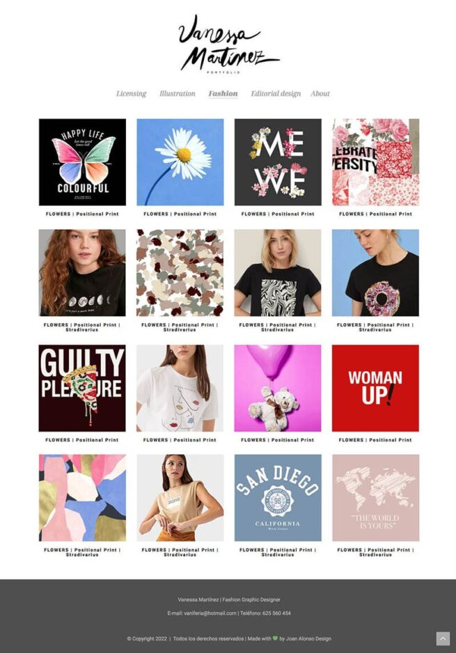 Vanessa Martínez Portfolio